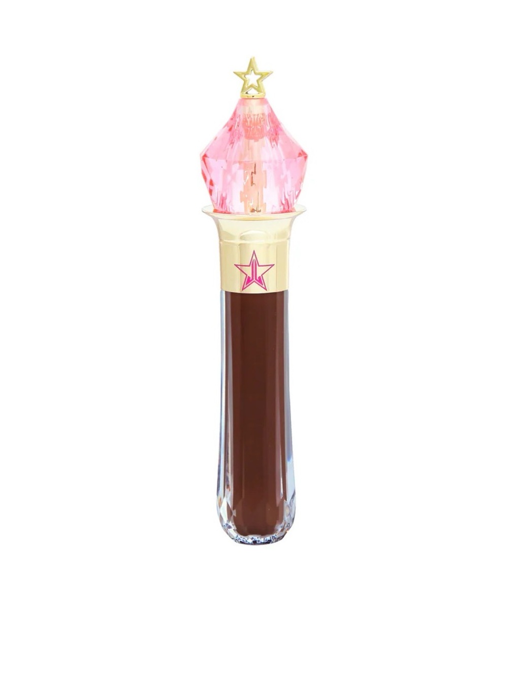 Jeffree Star Liquid Lipstick with Pink Crystal Cap and Gold Trim